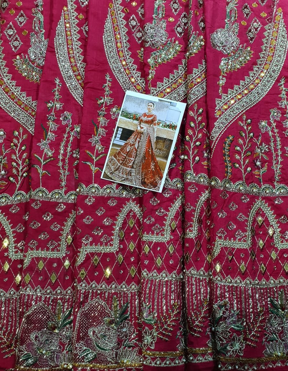 Mohsin naveed ranjha bridal master replica zarlish wedding 2022 pakistani master king replica suit maxi