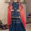 Maria b master copy new collection sateen maxi 2022 chiffon wedding 2022 pakistani master king replica suit maxi