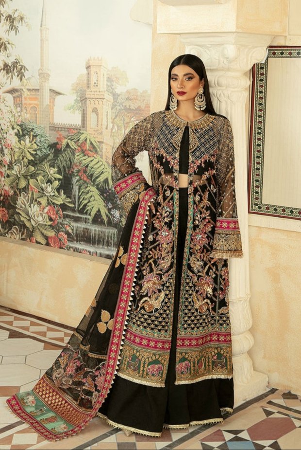 Maryam hussain online wedding black bridal master copy master copy zarlish wedding 2022 pakistani master king replica suit maxi Maryam hussain online wedding black bridal master copy master copy zarlish wedding 2022 pakistani master king replica suit maxi