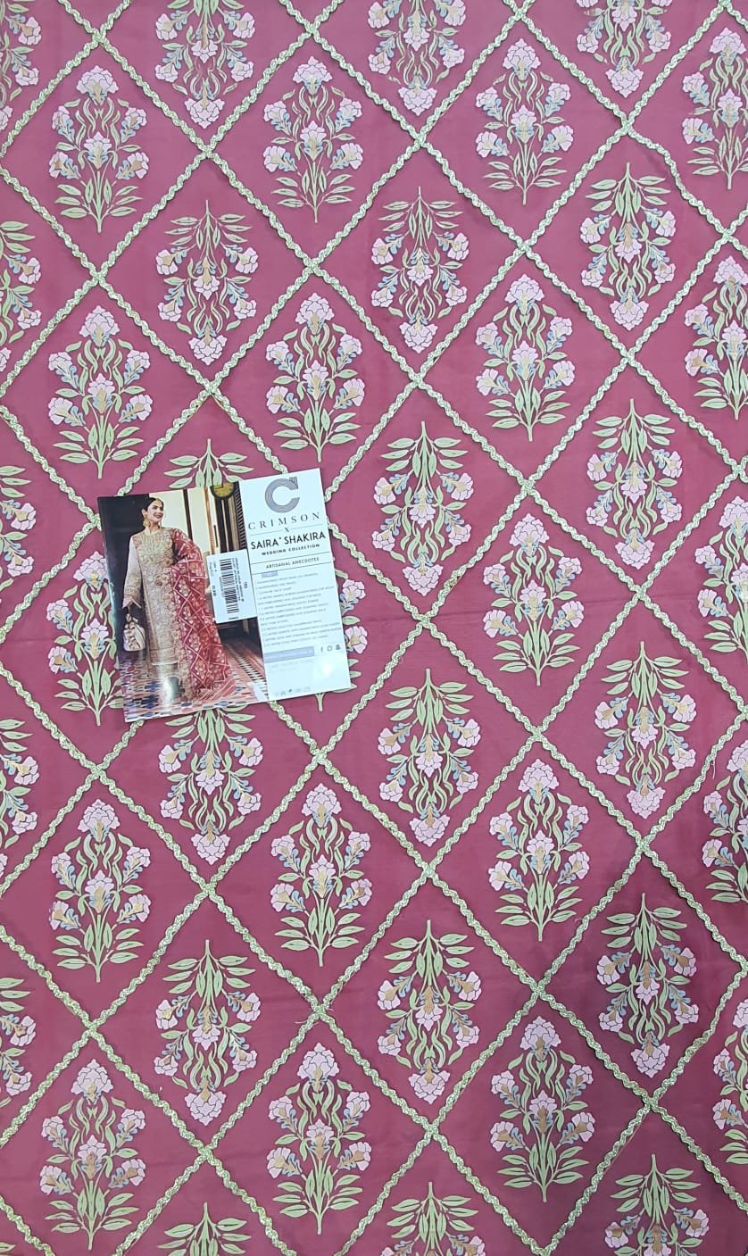 Aik jhalak Crimson replica By Saira Shakira replica 2022 in karachi fancy handwork collection master replica online best quality 2022 master replica bridal maxi 2022 chiffon wedding 2022 pakistani master king replica suit maxi