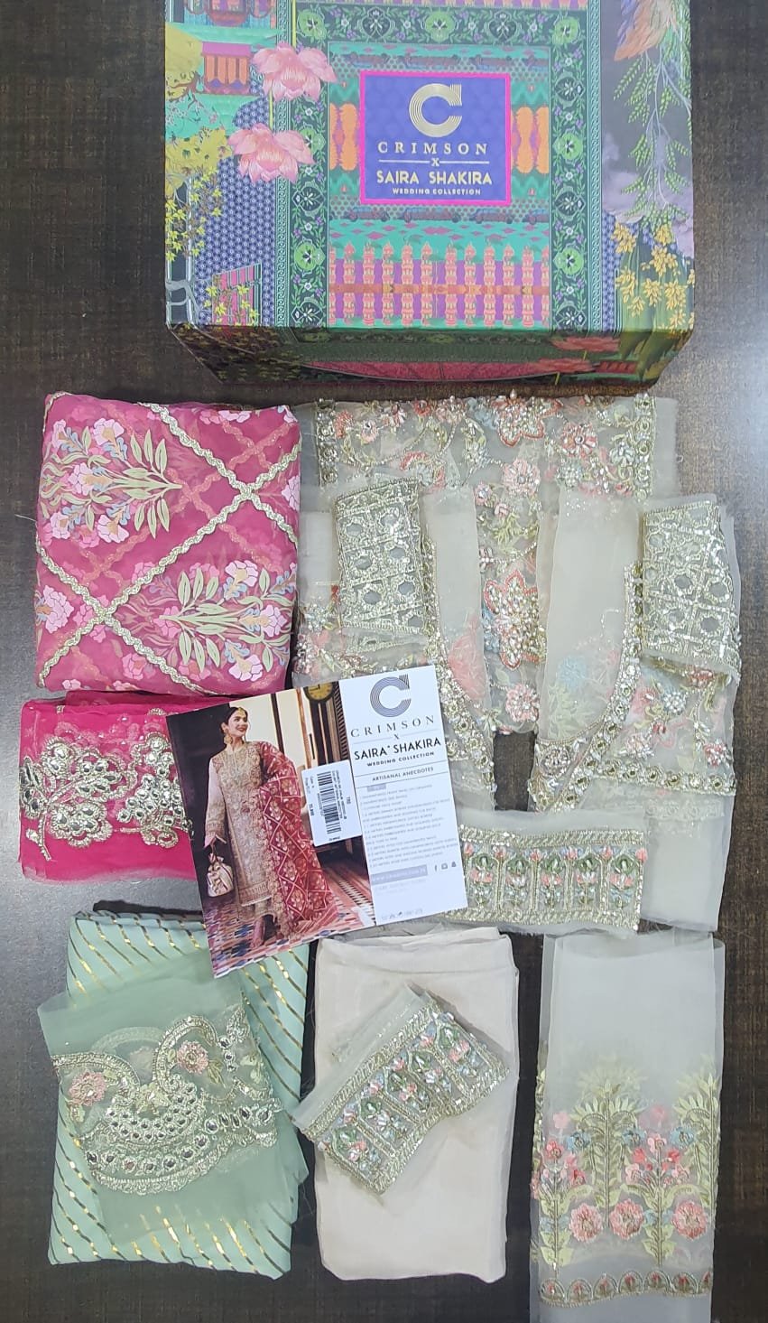 Aik jhalak Crimson replica By Saira Shakira replica 2022 in karachi fancy handwork collection master replica online best quality 2022 master replica bridal maxi 2022 chiffon wedding 2022 pakistani master king replica suit maxi