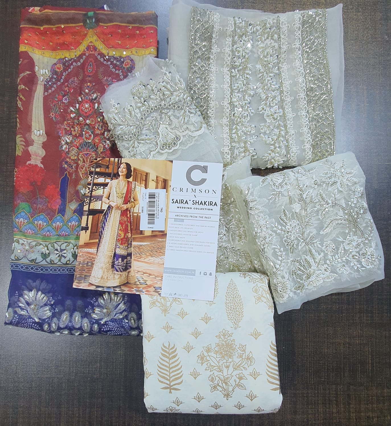 Hania amir Crimson replica By Saira Shakira replica 2022 in karachi fancy handwork collection master replica online best quality 2022 master replica bridal maxi 2022 chiffon wedding 2022 pakistani master king replica suit maxi