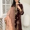 Maria b velvet unstitched formal replica 2022 in karachi fancy handwork collection master replica online best quality 2022 master replica bridal maxi 2022 chiffon wedding 2022 pakistani master king replica suit maxi