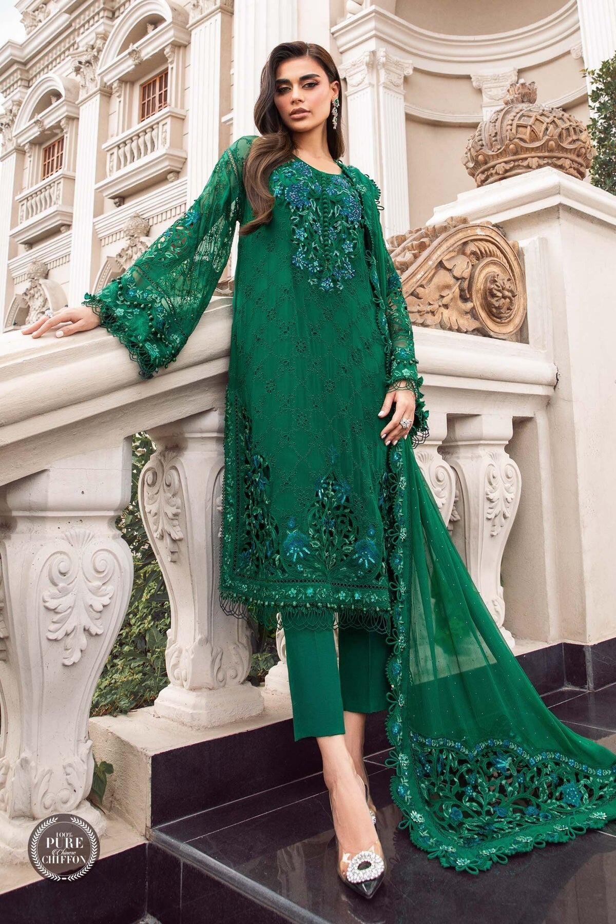 Buy maria b chiffon suits 2025 Black Friday