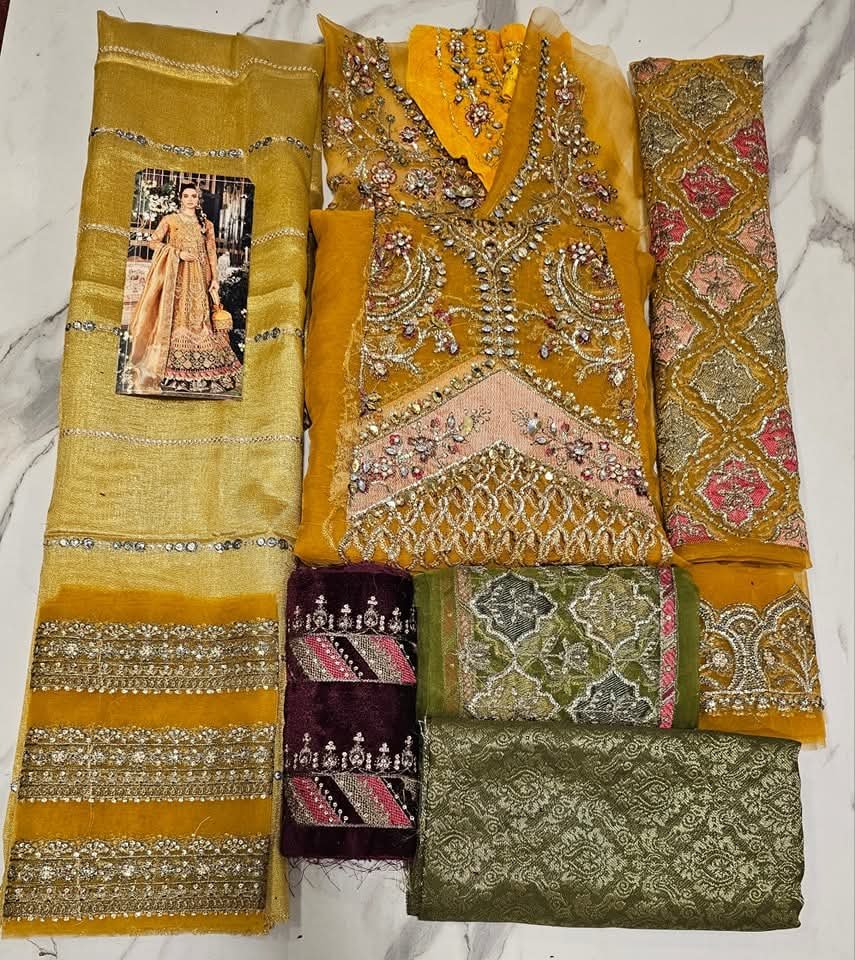 Maria B Wedding Edition 2024 king master Replica in pakistan