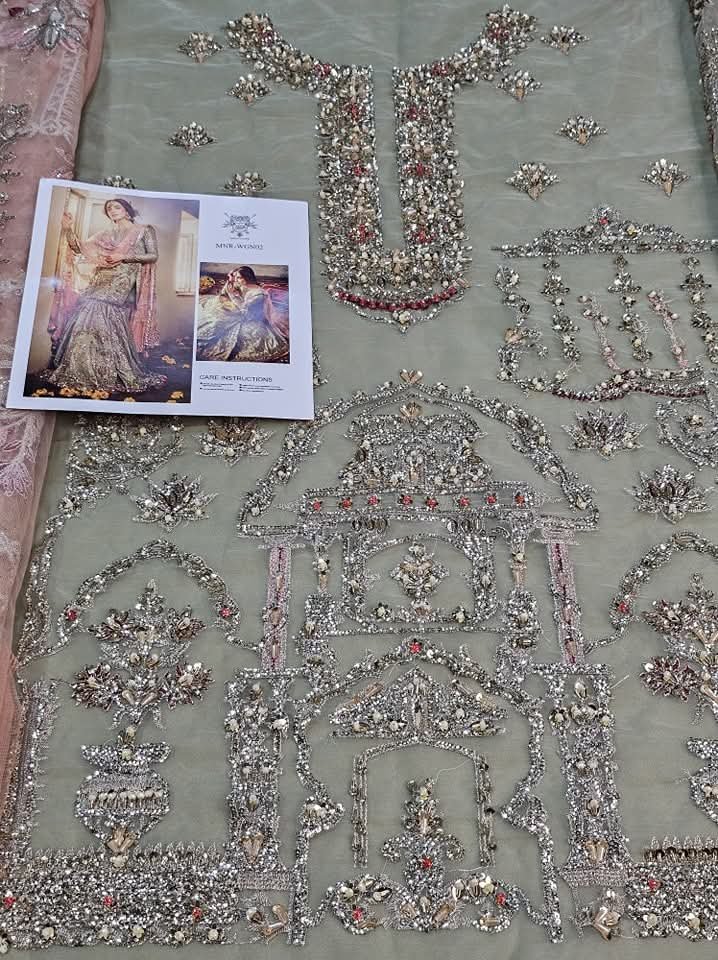 Mohsin naveed ranjha Bridal replica collection 2024 king master Replica in pakistan