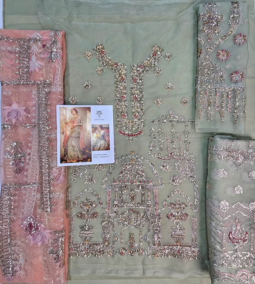 Mohsin naveed ranjha Bridal replica collection 2024 king master Replica in pakistan